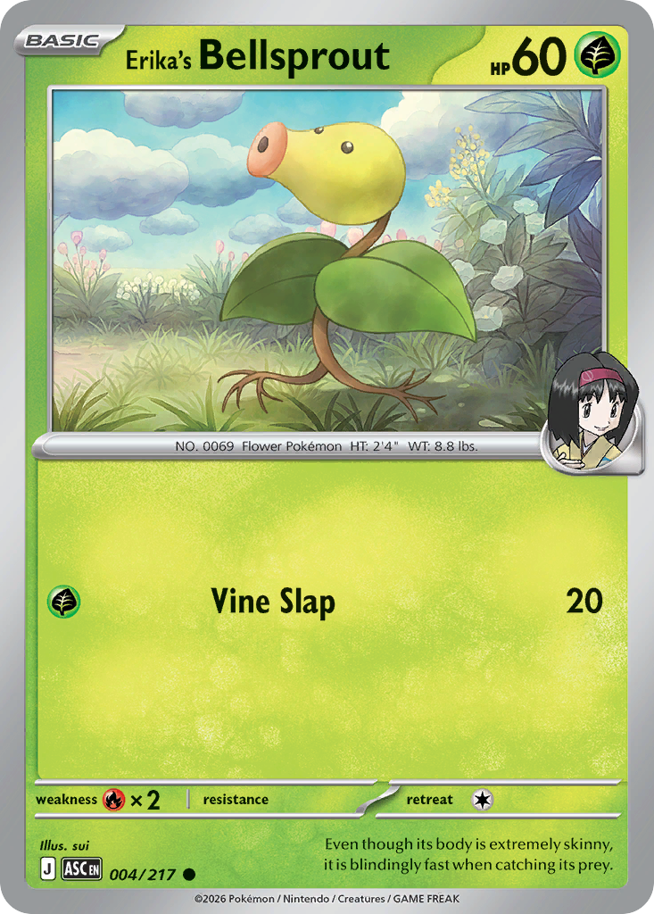 Erika's Bellsprout — Ascended Heroes 4