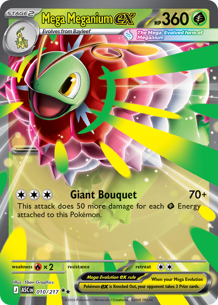 Mega Meganium ex — Ascended Heroes 10