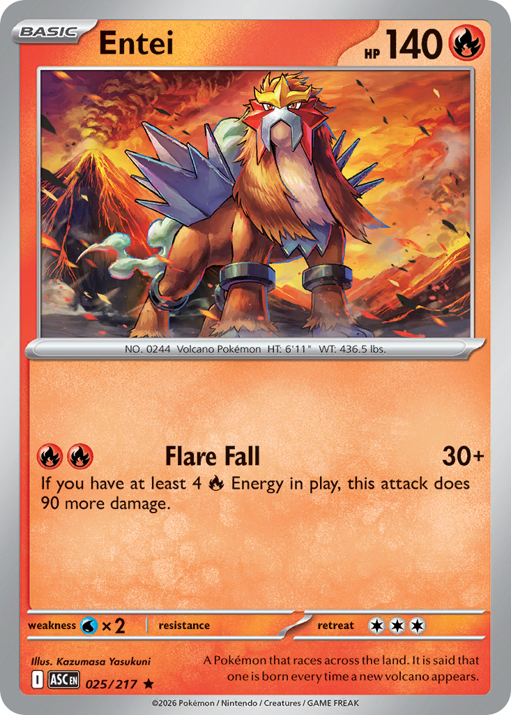 Entei — Ascended Heroes 25