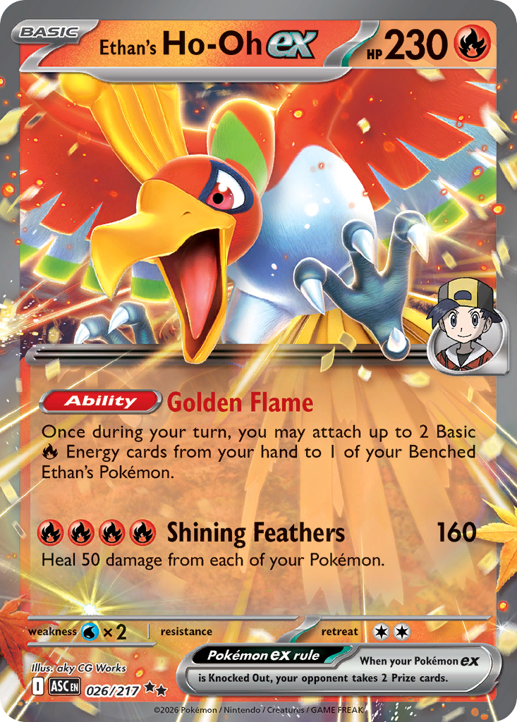 Ethan's Ho-Oh ex — Ascended Heroes 26