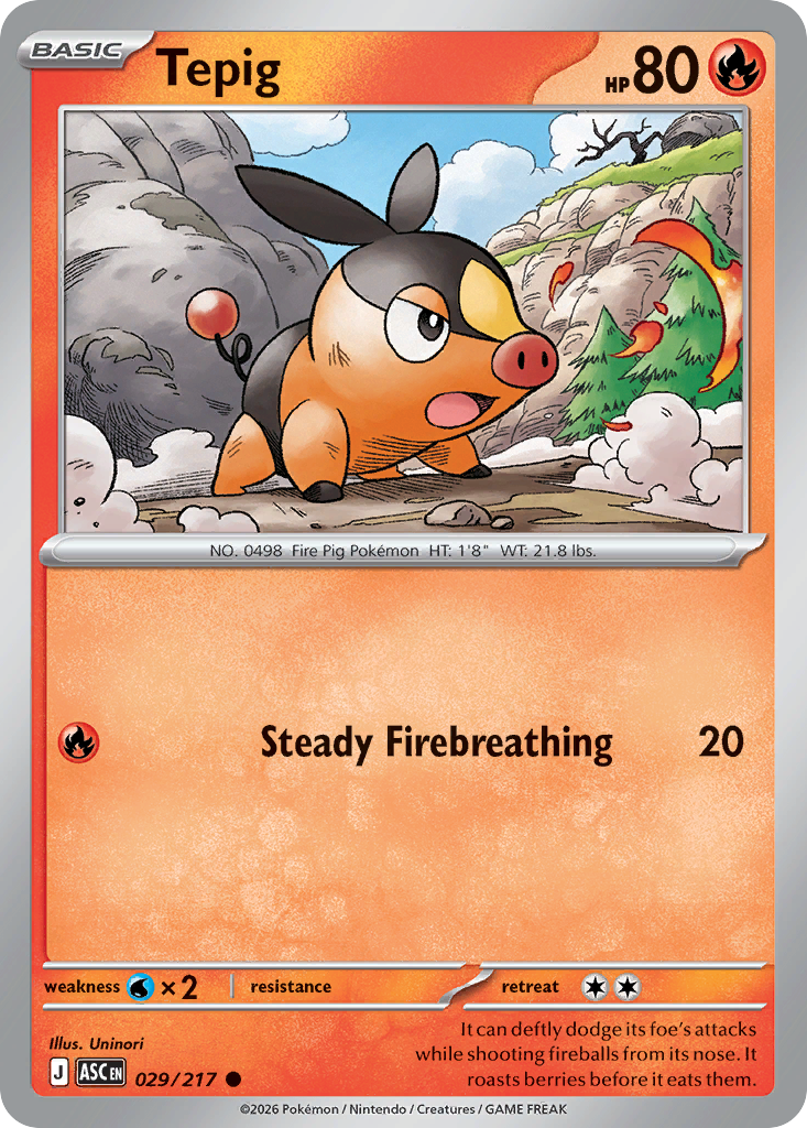 Tepig — Ascended Heroes 29