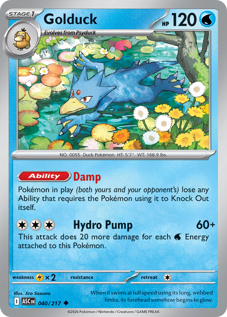 Golduck — Ascended Heroes 40