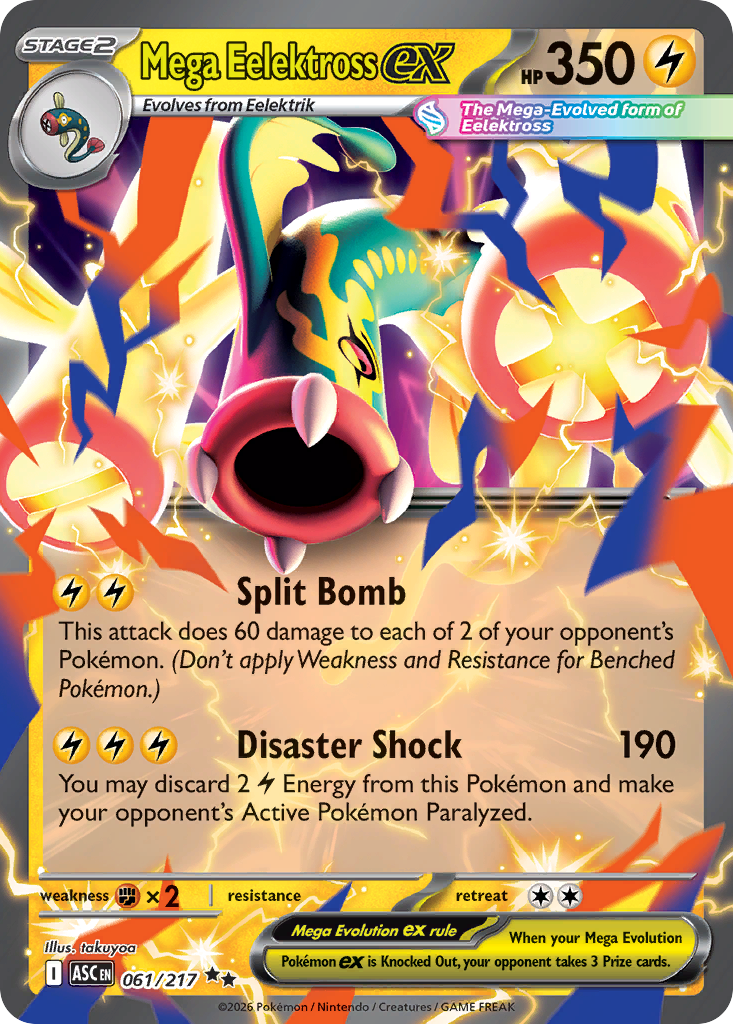 Mega Eelektross ex — Ascended Heroes 61