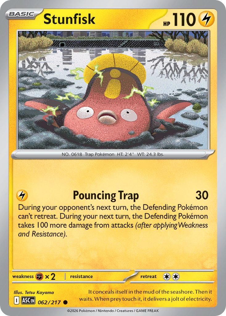 Stunfisk — Ascended Heroes 62