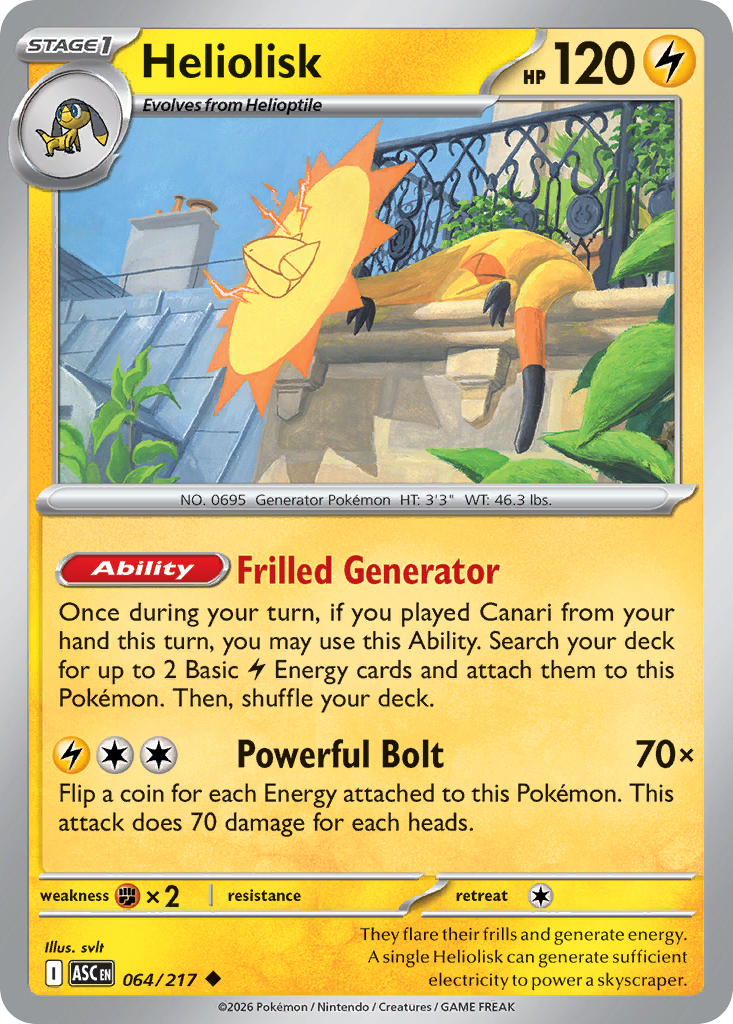 Heliolisk — Ascended Heroes 64