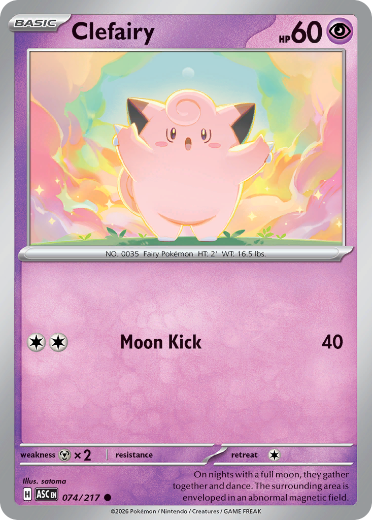 Clefairy — Ascended Heroes 74
