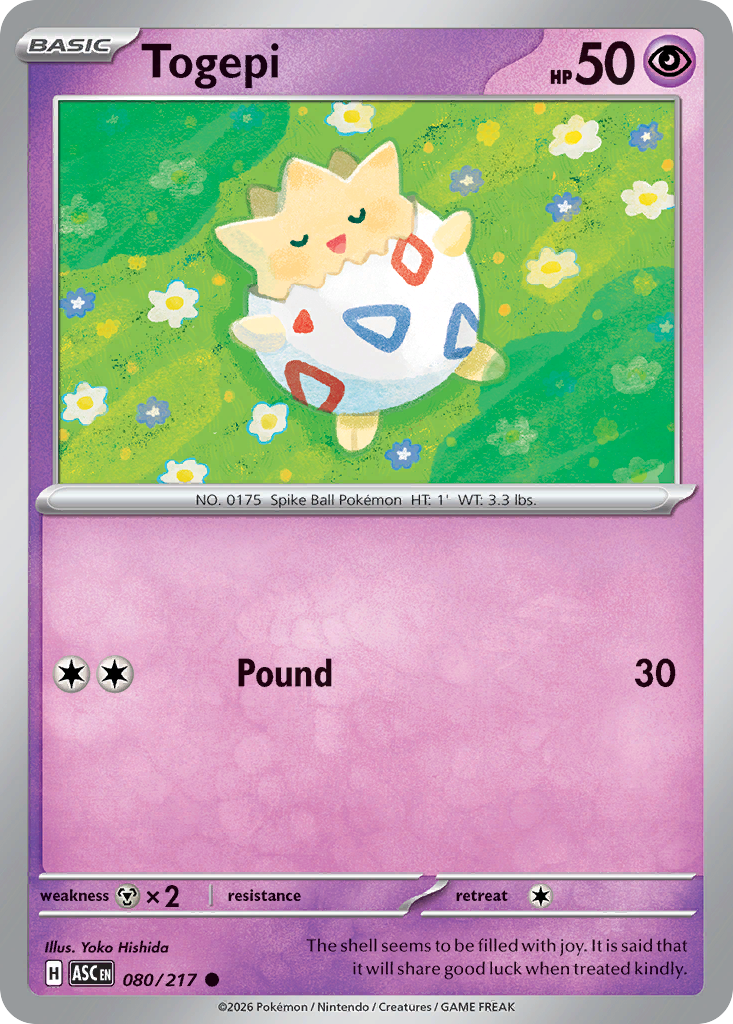 Togepi — Ascended Heroes 80
