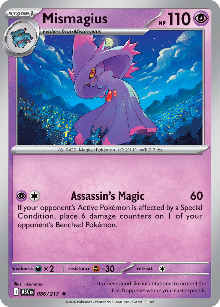 Mismagius — Ascended Heroes 86