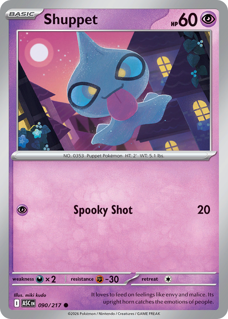 Shuppet — Ascended Heroes 90