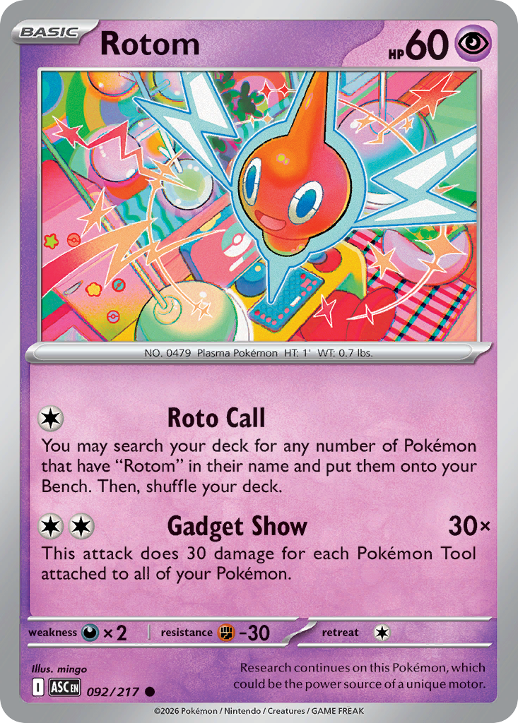 Rotom — Ascended Heroes 92