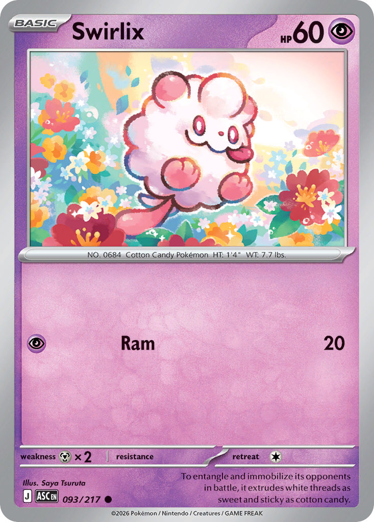 Swirlix — Ascended Heroes 93