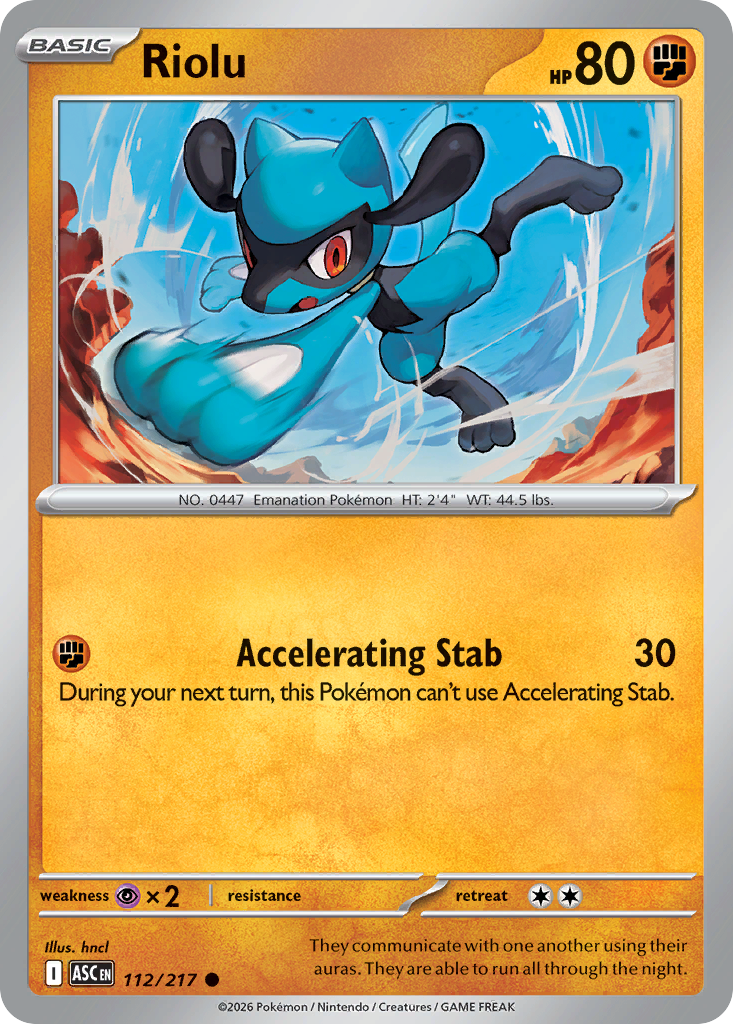 Riolu — Ascended Heroes 112