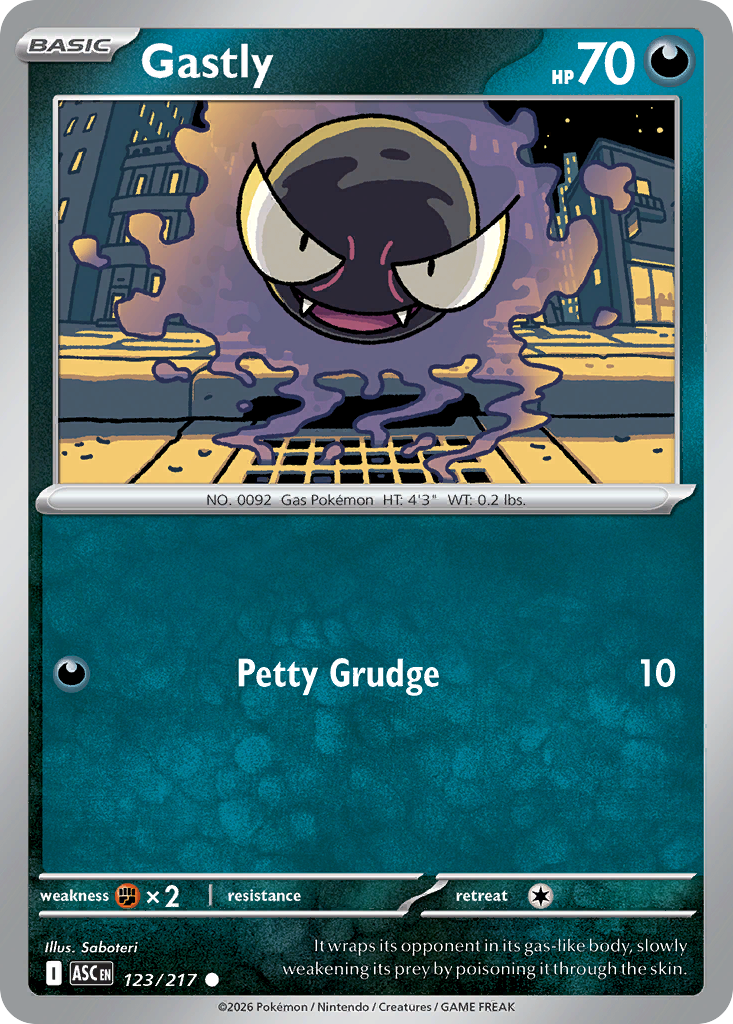 Gastly — Ascended Heroes 123