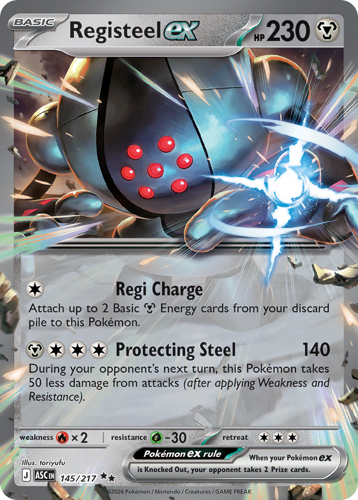 Registeel ex — Ascended Heroes 145
