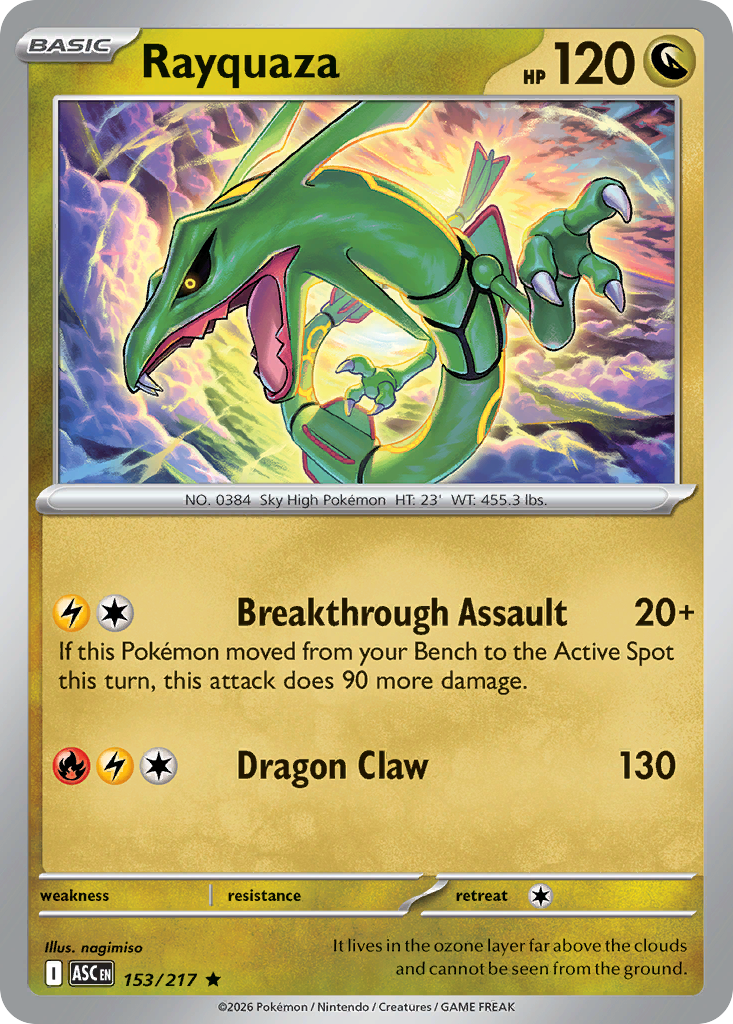 Rayquaza — Ascended Heroes 153