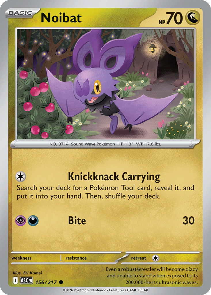 Noibat — Ascended Heroes 156