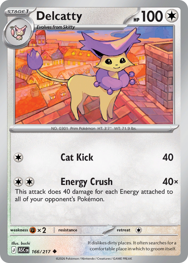 Delcatty — Ascended Heroes 166