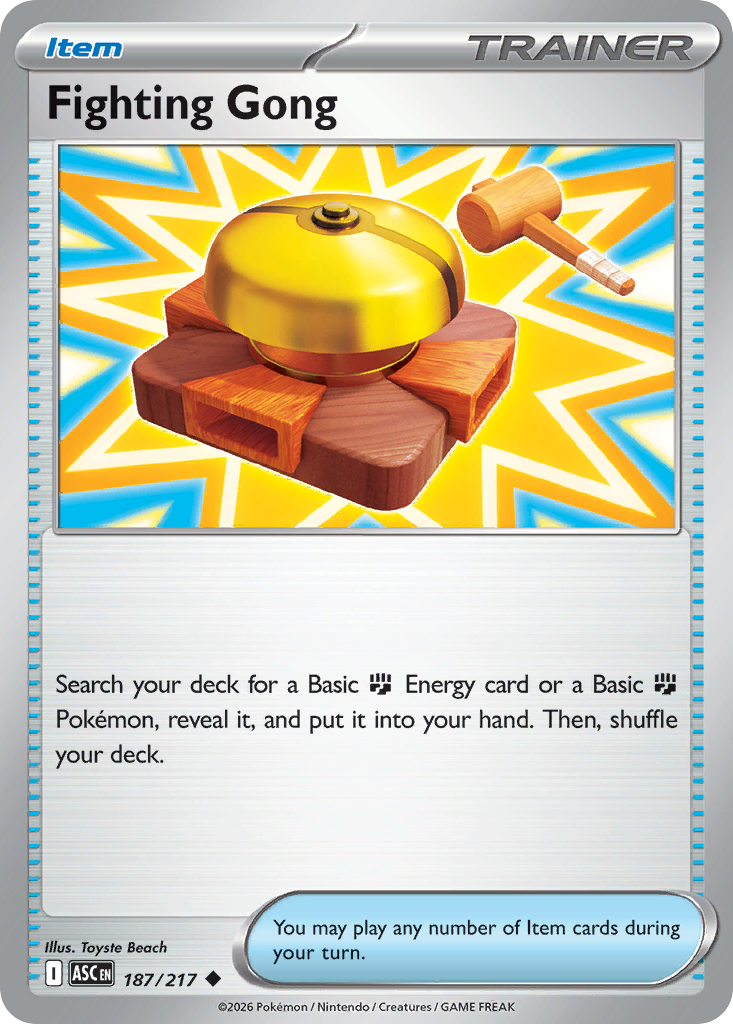Fighting Gong — Ascended Heroes 187