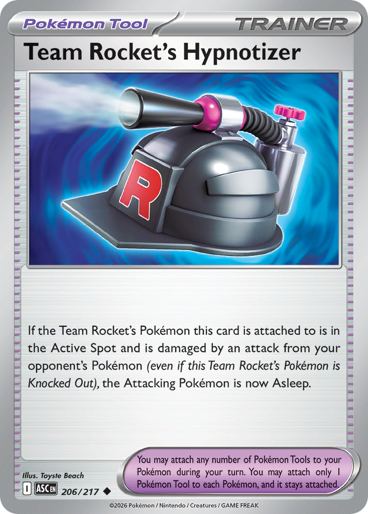 Team Rocket's Hypnotizer — Ascended Heroes 206