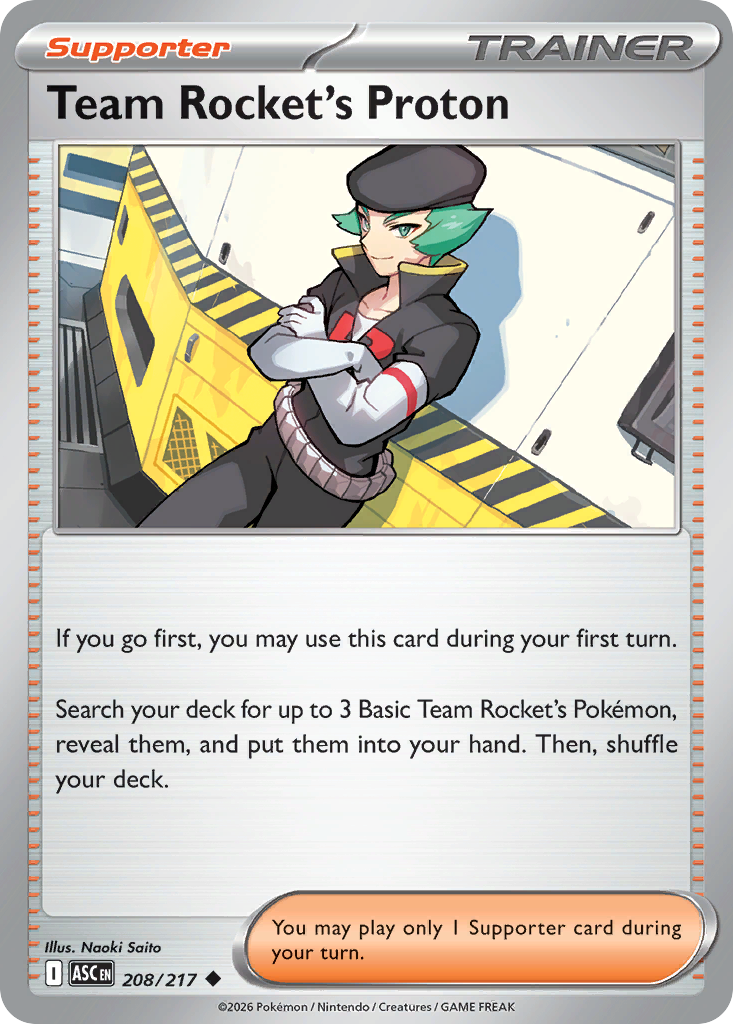 Team Rocket's Proton — Ascended Heroes 208