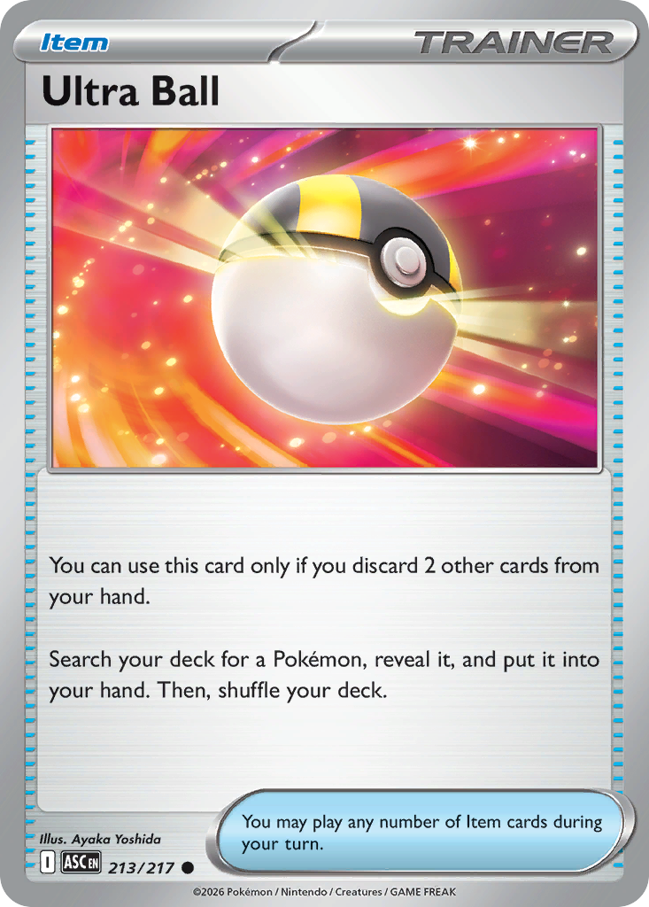 Ultra Ball — Ascended Heroes 213