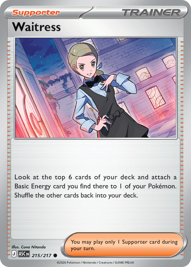 Waitress — Ascended Heroes 215