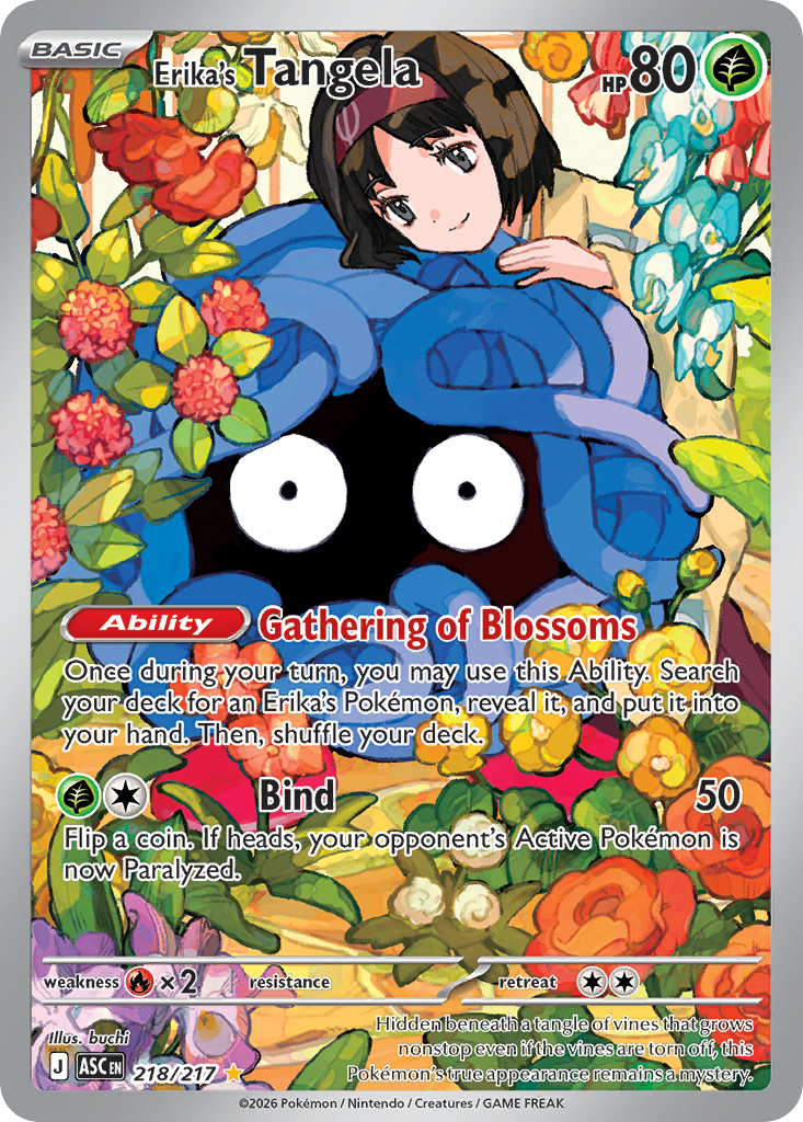 Erika's Tangela — Ascended Heroes 218