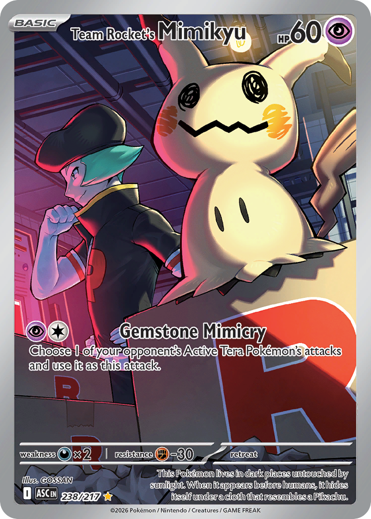 Team Rocket's Mimikyu — Ascended Heroes 238