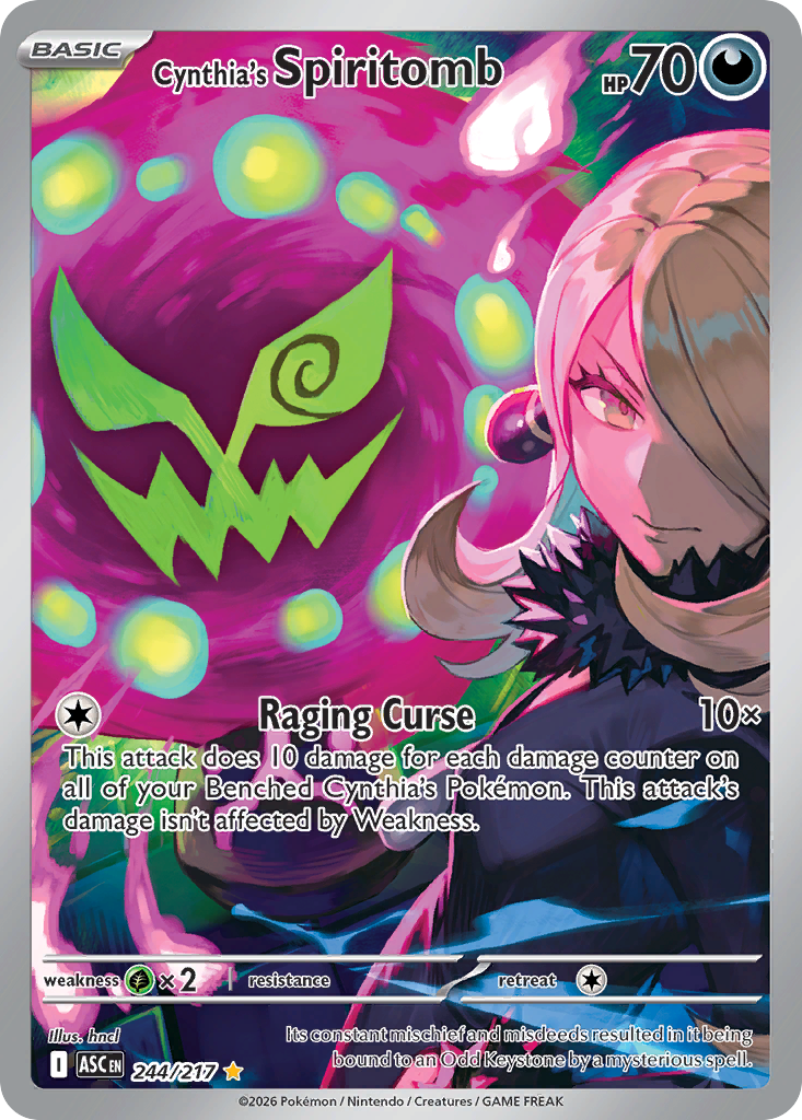 Cynthia's Spiritomb — Ascended Heroes 244