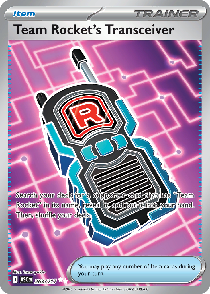 Team Rocket's Transceiver — Ascended Heroes 263