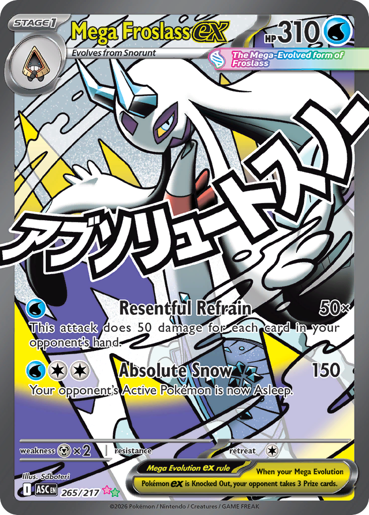 Mega Froslass ex — Ascended Heroes 265