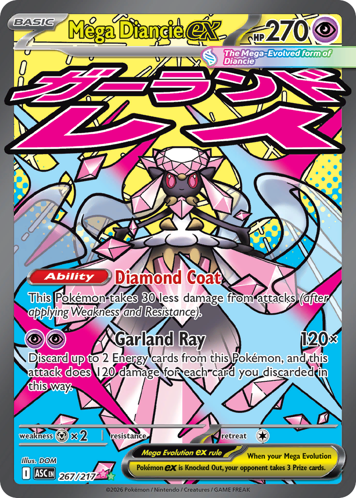 Mega Diancie ex — Ascended Heroes 267