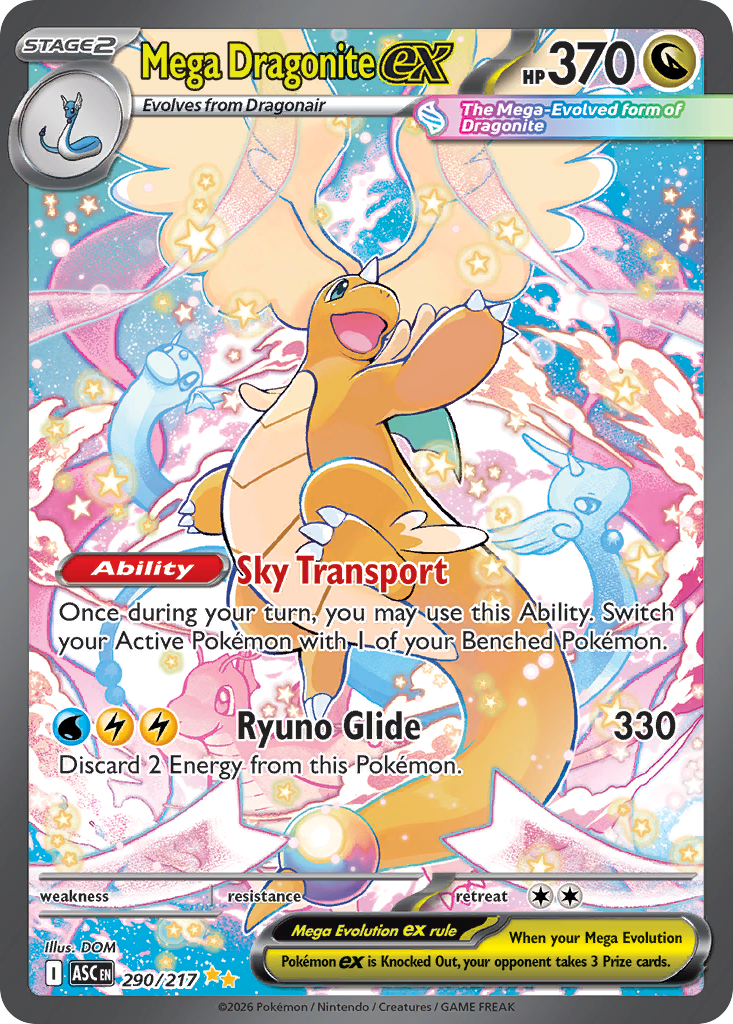 Mega Dragonite ex — Ascended Heroes 290