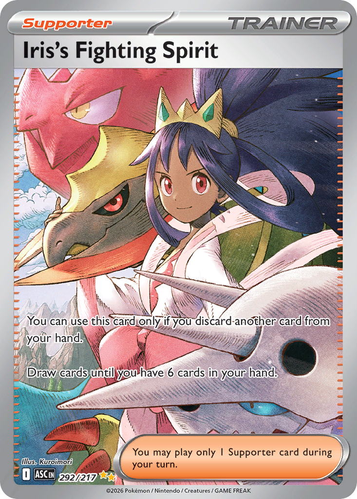 Iris's Fighting Spirit — Ascended Heroes 292