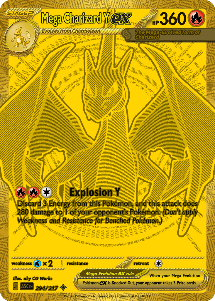 Mega Charizard Y ex — Ascended Heroes 294