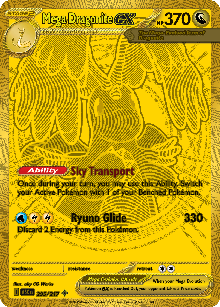 Mega Dragonite ex — Ascended Heroes 295