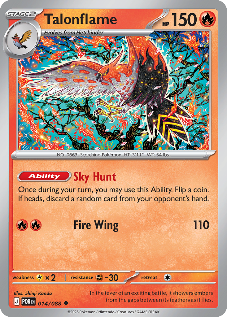 Talonflame — Perfect Order 14