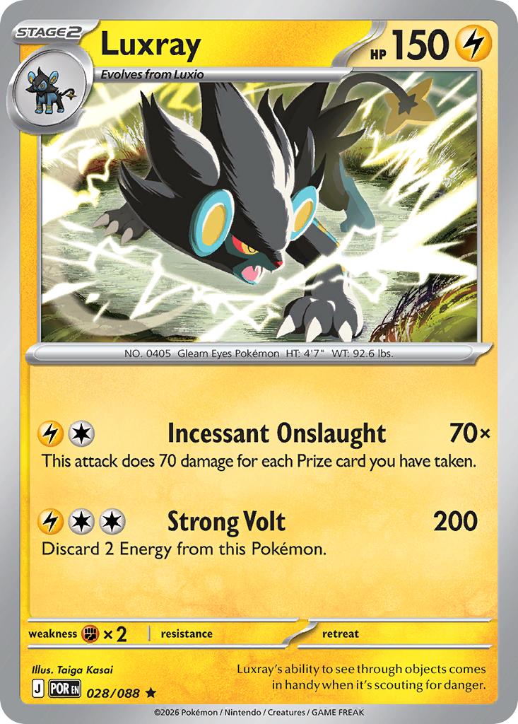 Luxray — Perfect Order 28