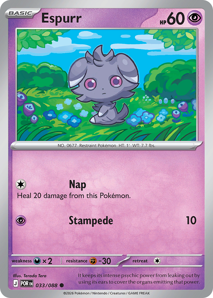 Espurr — Perfect Order 33