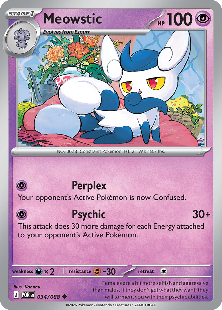 Meowstic — Perfect Order 34