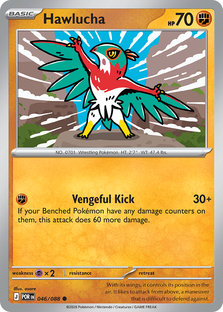 Hawlucha — Perfect Order 46