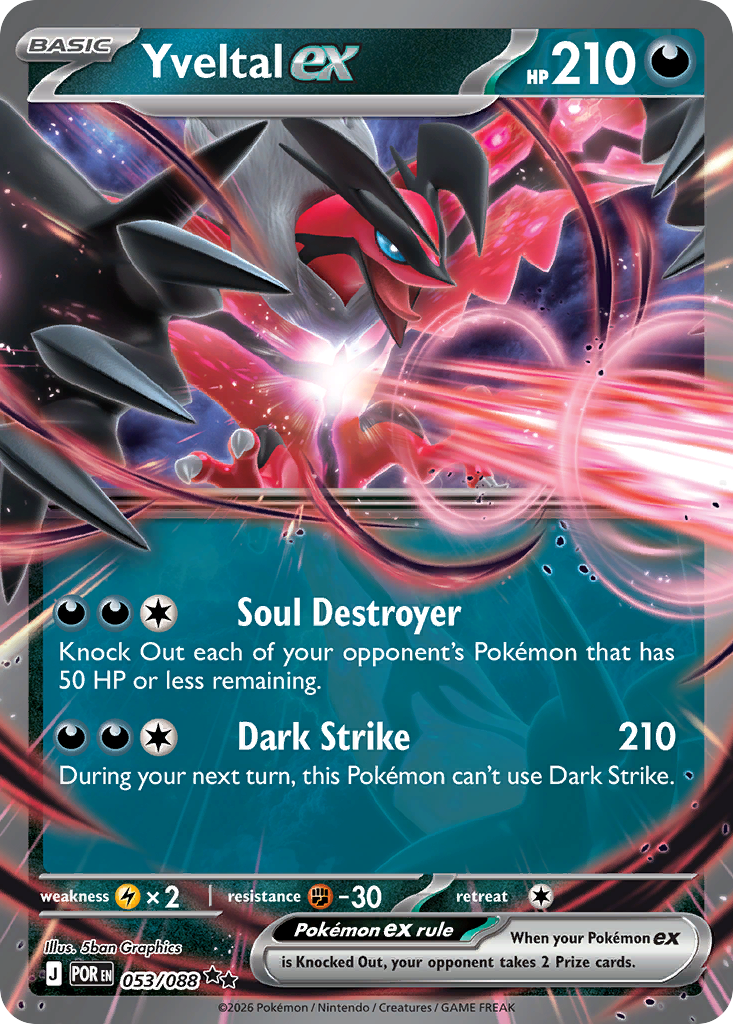 Yveltal ex — Perfect Order 53