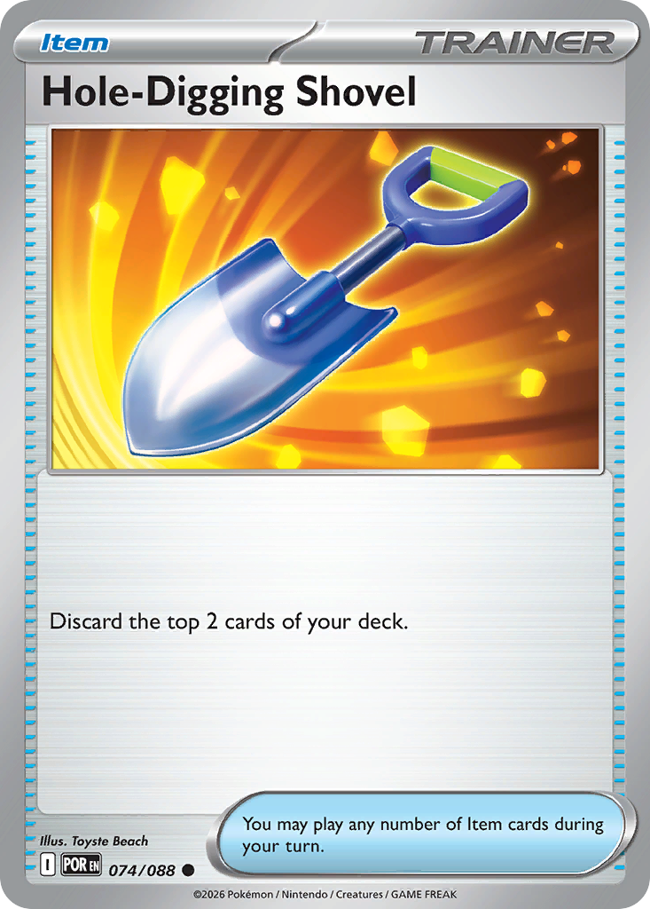 Hole-Digging Shovel — Perfect Order 74