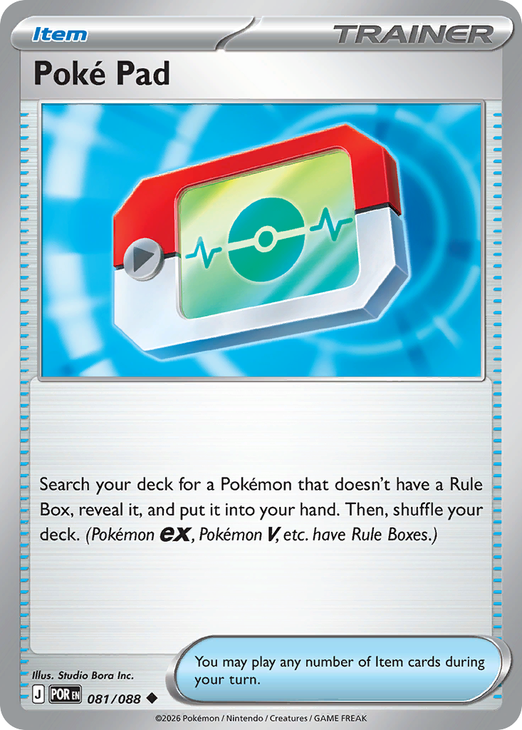 Poké Pad — Perfect Order 81