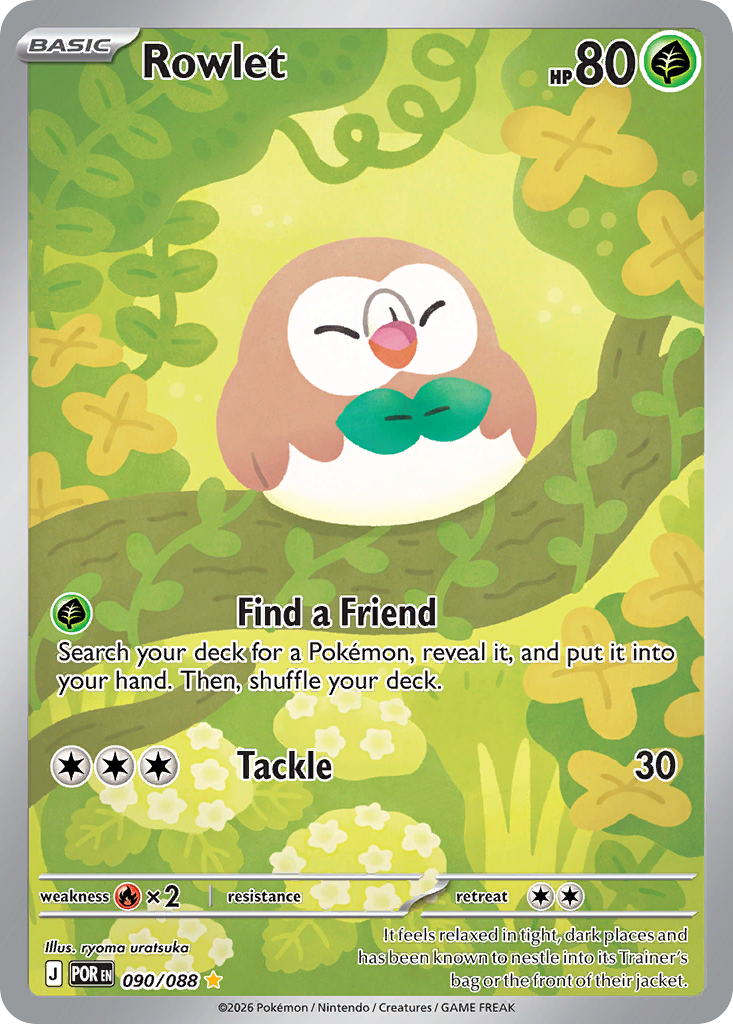 Rowlet — Perfect Order 90