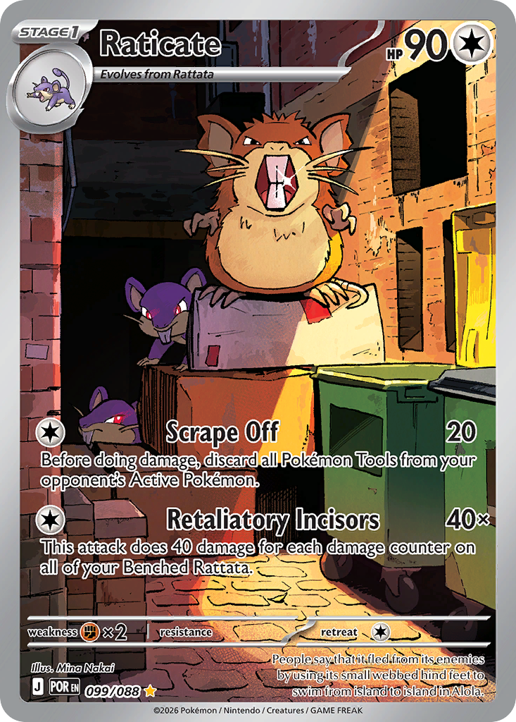 Raticate — Perfect Order 99