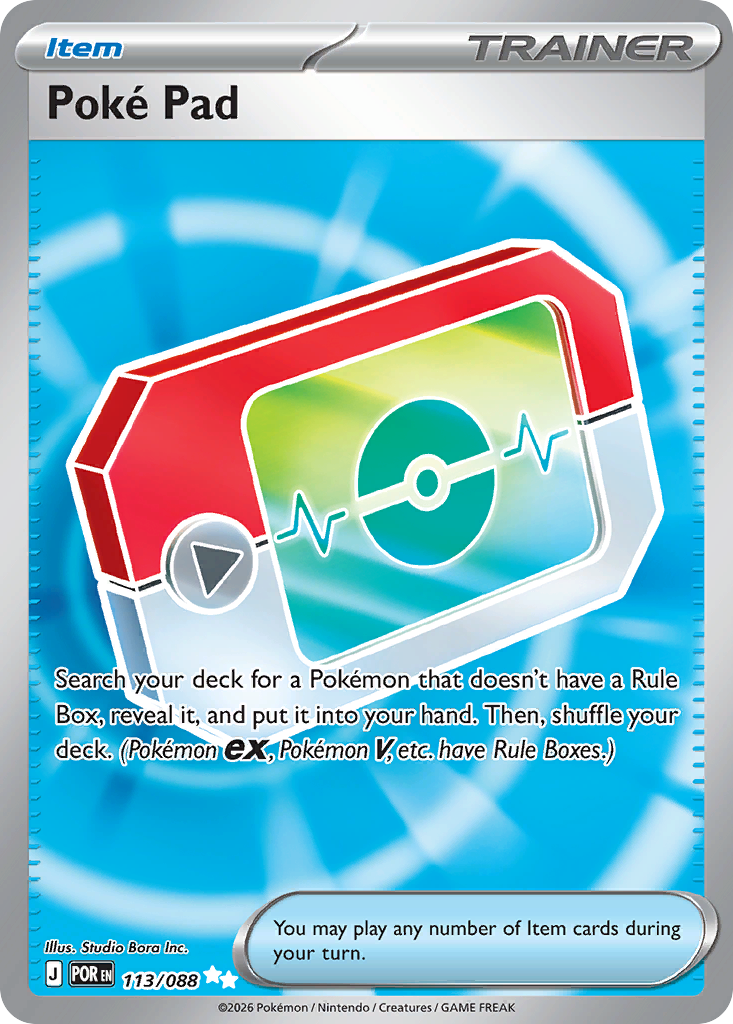 Poké Pad — Perfect Order 113