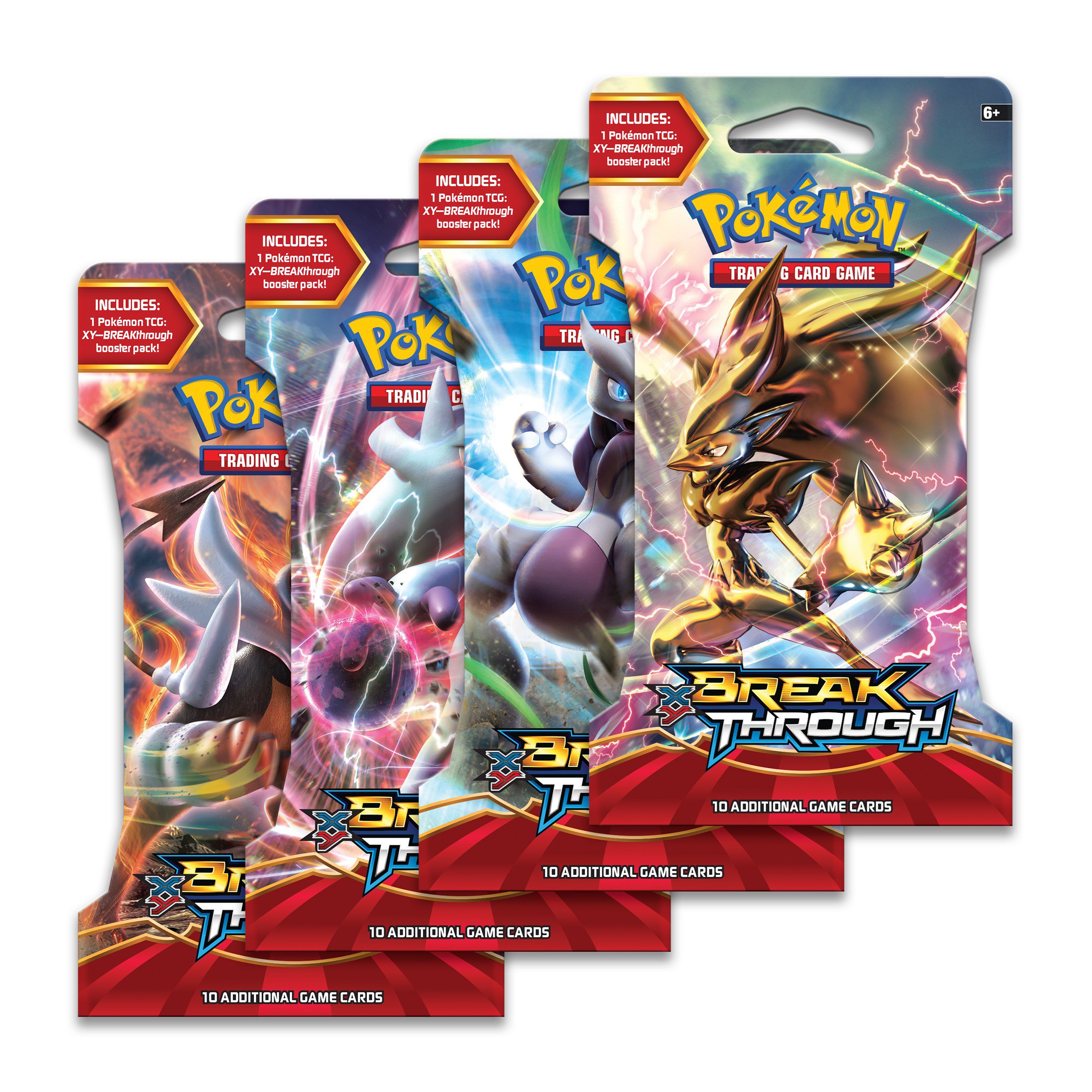 XY Breakthrough Sleeved Booster — XY Breakthrough BOOSTER-PACK