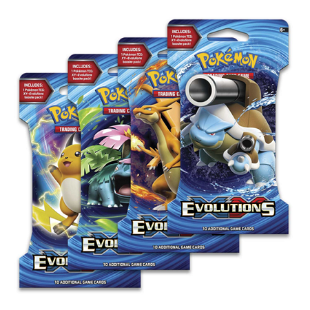 XY Evolutions Sleeved Booster — XY Evolutions BOOSTER-PACK