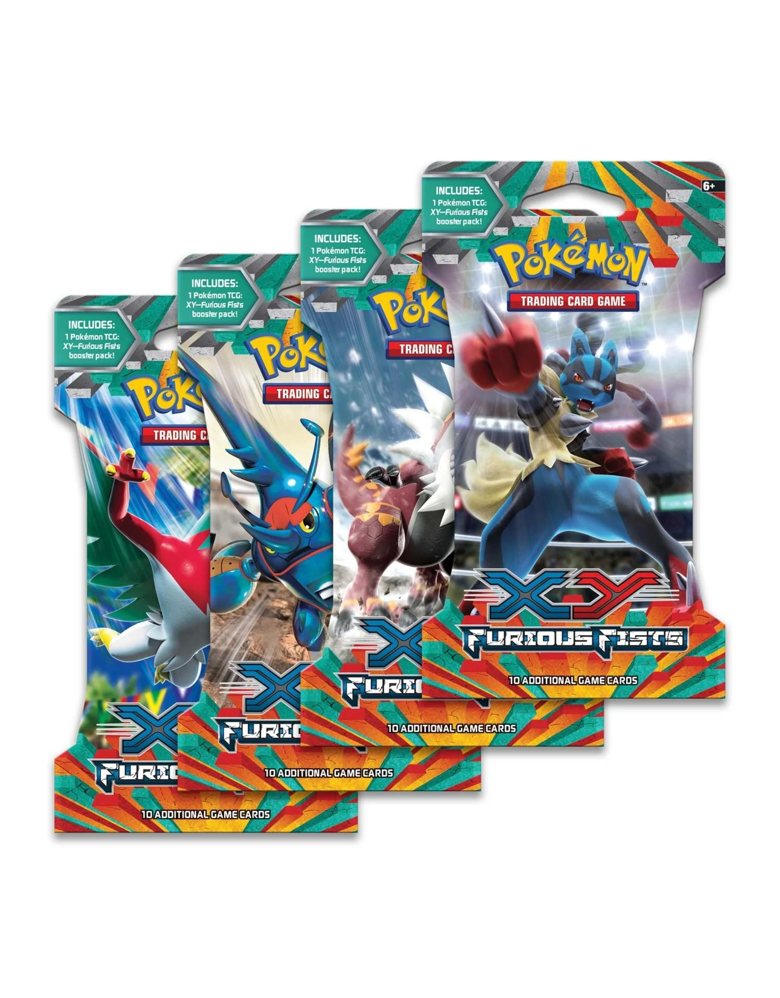 Furious Fists Sleeved Booster — Furious Fists BOOSTER-PACK